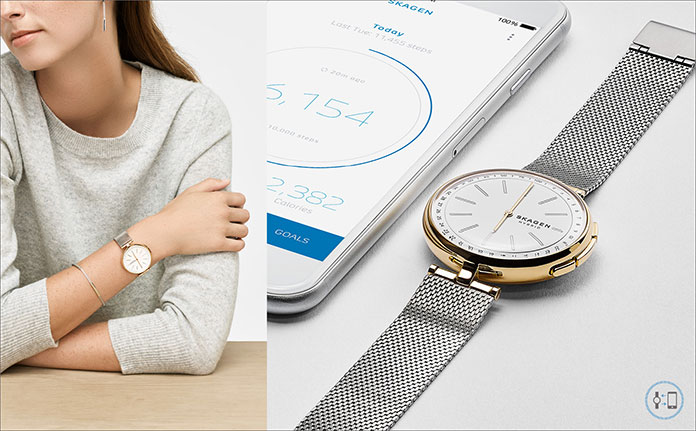 Hybrydowy smartwatch Skagen